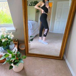 Vans XS Black Cropped Joggers